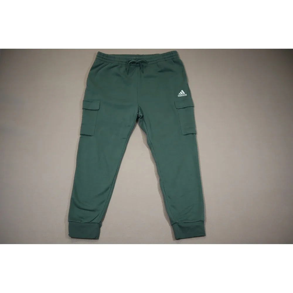 Adidas Mens Fleece Tapered Leg Sweatpants Size‎ 2XL